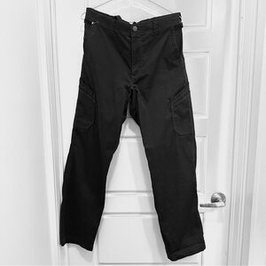 Carhartt Ripstop Rugged Flex Cotton/Poly Cargo Lightweight Scrubs Black M